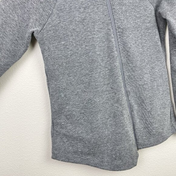 Nau Women's XS Hyperspace Grey Spacedye Full Zip Hoodie Sweatshirt Organic Cotto - Picture 3 of 16